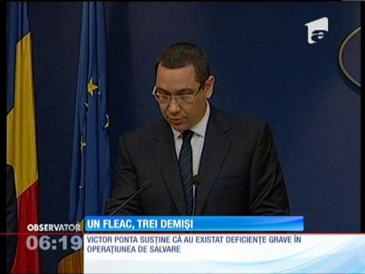 Accidentul aviatic din Apuseni, primele sancţiuni