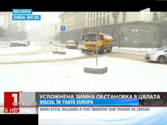 Viscolul face prăpăd în toată Europa