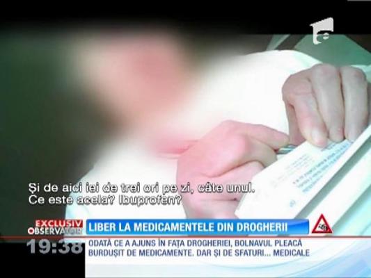 Liber la medicamentele din drogherii