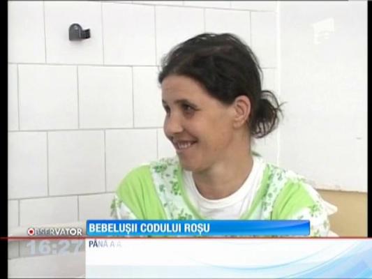 Bebeluşii născuţi în zilele de cod roşu