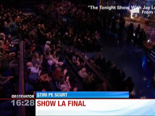 Jay Leno şi-a luat rămas bun de la telespectatori