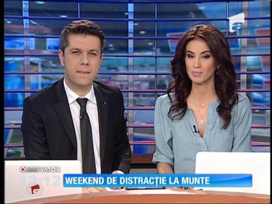 Weekend de distracţie la munte