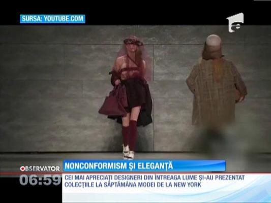 Nonconformism şi eleganţă la Săptămâna Modei de la New York