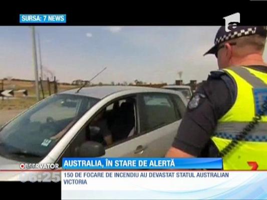 Stare de alertă, în Australia! 150 de focare de incendiu ameninţă marile oraşe