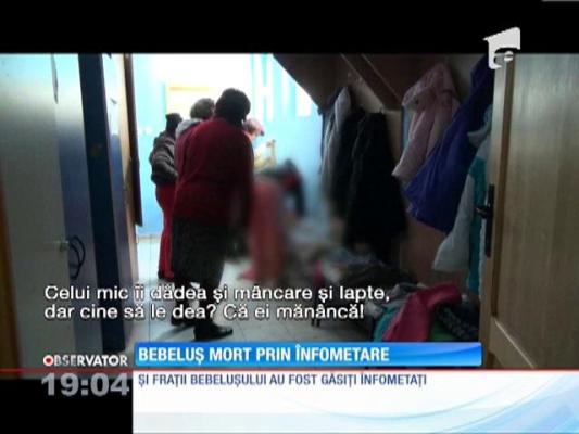 Un bebeluş de un an şi o lună din Brăila a murit de foame!