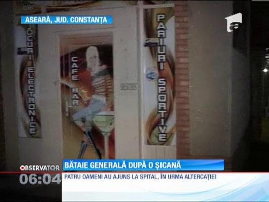 O şicană în trafic a degenerat într-o bătaie violentă