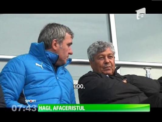 Hagi şi-ar dori ca fiul său să ajungă sub comanda lui Mircea Lucescu