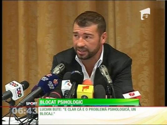 Lucian Bute recunoaşte că are o problemă psihologică