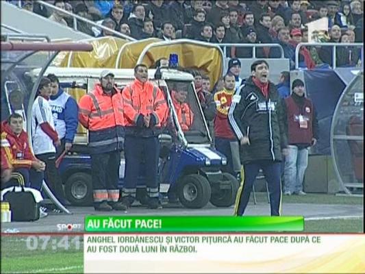 Piţurcă şi Iordănescu au făcut pace