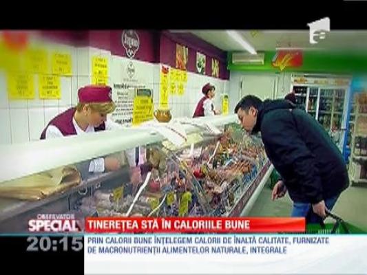 Special! Tinereţea stă în caloriile bune