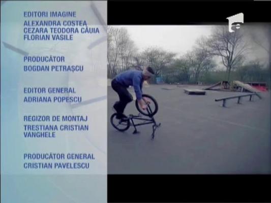 Special! Acrobaţii pe bicicletă