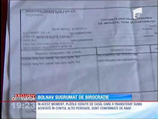 Bolnav sugrumat de birocrație: A plătit, dar nu poate beneficia de sevicii medicale