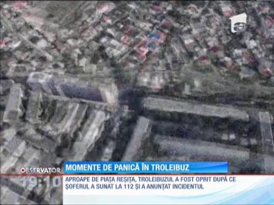 Atac armat în Capitală: S-au tras focuri de armă asupra unui troleibuz