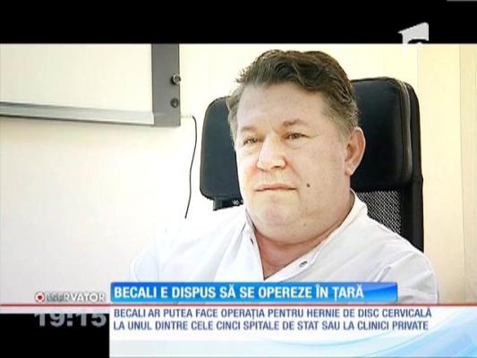 Gigi Becali s-a răzgândit! Dacă nu poate pleca în Germania, s-ar opera şi în România