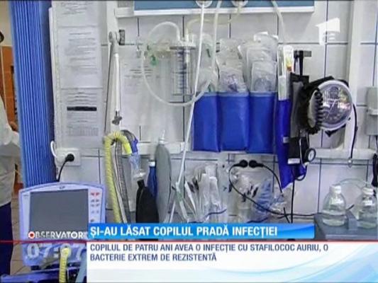 Şi-au lăsat copilul pradă infecţiei