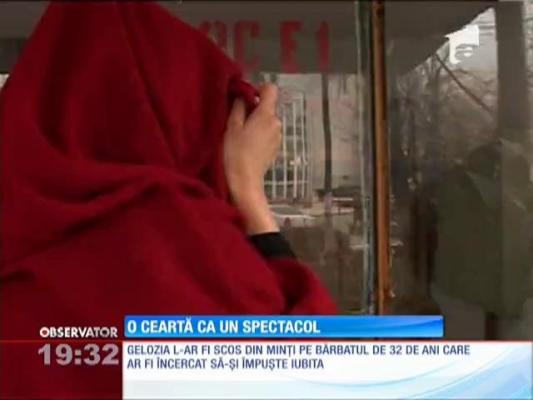 Ceartă ca un spectacol între doi îndrăgostiţi din Piteşti