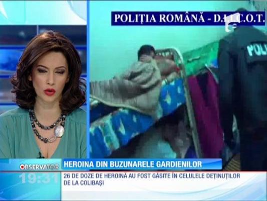 Heroina din buzunarele gardienilor