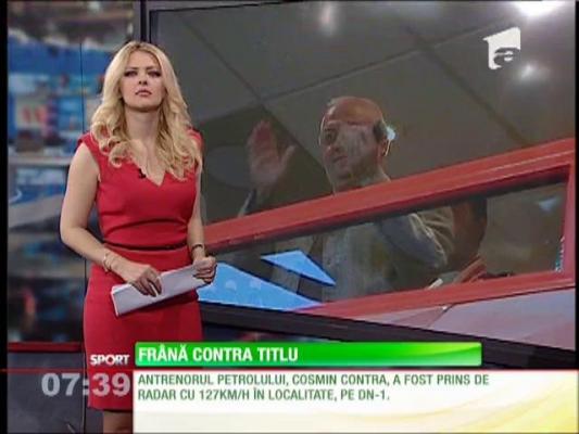 Contra a rămas fără permis după egalul Petrolului la Braşov