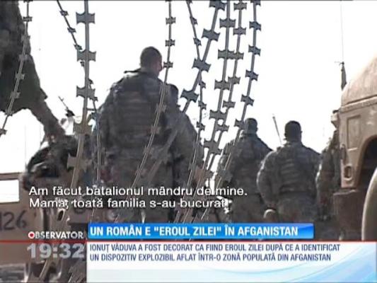 Un român, eroul zilei în Afganistan!