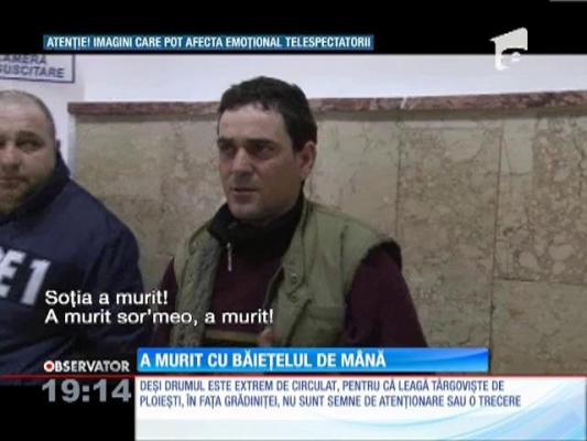 A murit cu propriului copil de mână!