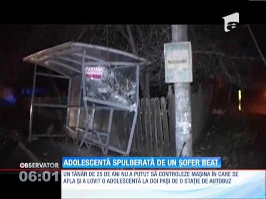 Adolescentă spulberată la doi paşi de staţia de autobuz