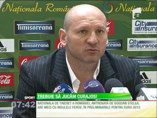 Stelea: "Trebuie să jucăm curajos cu Argentina"