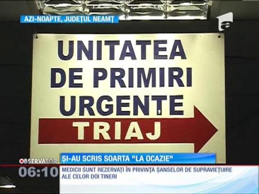 Tineri accidentaţi grav "la ocazie"