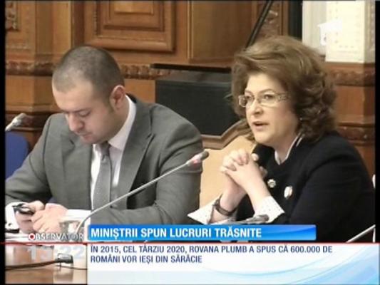 Miniştrii spun lucruri trăsnite