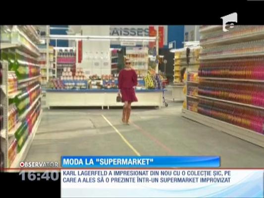 Colecţia Chanel, prezentată la supermarket!