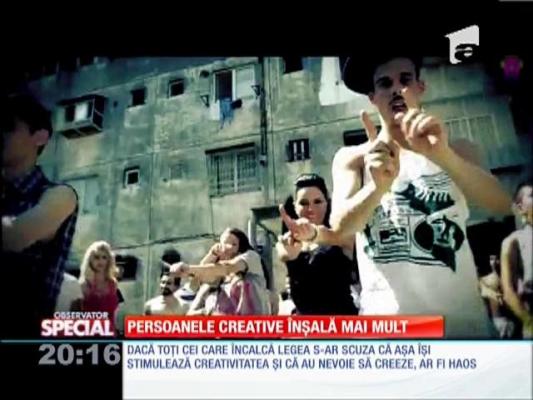 Persoanele creative înşală mai mult