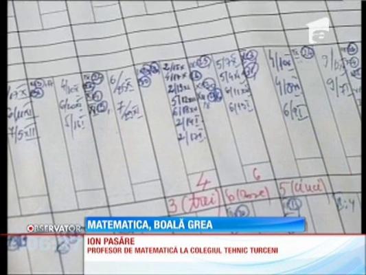 O clasă întreagă este corigentă la matematică