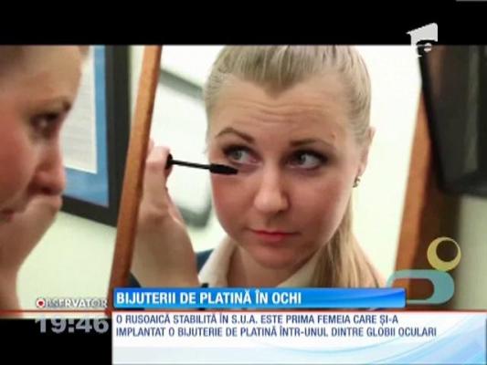 Bijuterii pe globul ocular! Sunt cea mai nouă modă pentru care pacientele cabinetelor estetice de peste Ocean