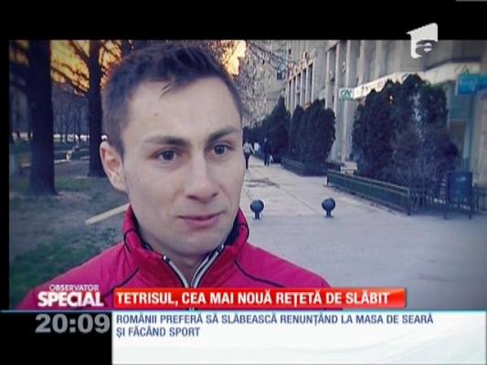 Tetrisul, cea mai nou reţetă de slăbit