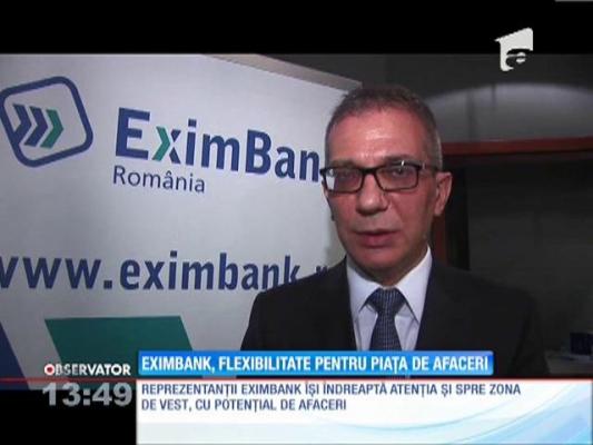 EximBank, flexibilitate pentru piaţa de afaceri