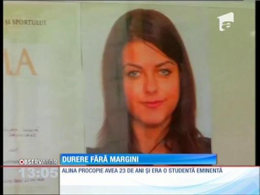 Alina Procopie avea 23 de ani şi era o studentă eminentă