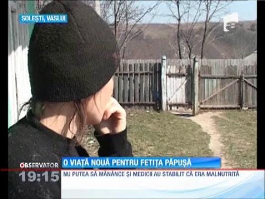 Fetiţa care la 5 ani cântărea numai 5 kilograme a început să-şi revină!