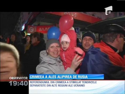 UPDATE!  Crimeea a ales alipirea de Rusia