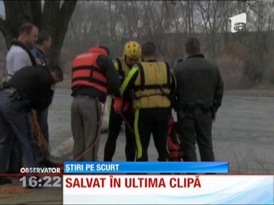 A fost salvat în ultima clipă!