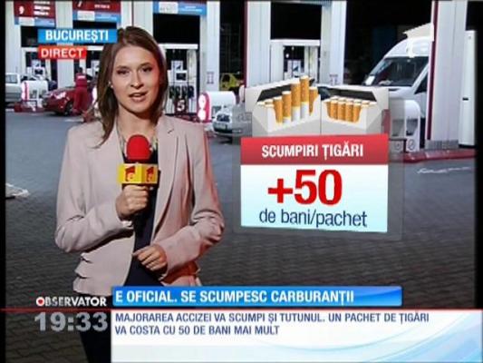Carburanţii se vor scumpi de la 1 aprilie! Iată cu cât!