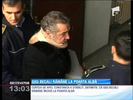 Veste proastă pentru Gigi Becali! Judecătorii i-au respins cererea de eliberare