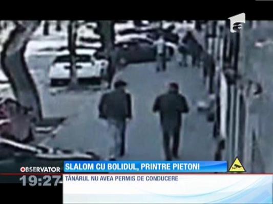 UPDATE! A intrat cu maşina într-o casă, când încerca să parcheze!