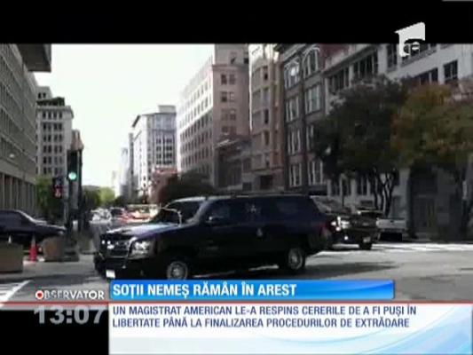 Soţii Nemeş rămân în arest