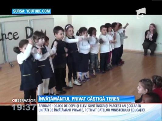 Învăţământul privat are tot mai mulţi adepţi