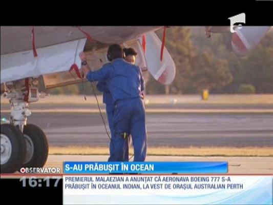 A fost găsit avionul Boeing 777. Nu există supravieţuitori