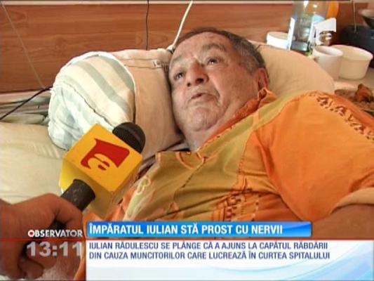 Împăratul romilor stă prost cu nervii