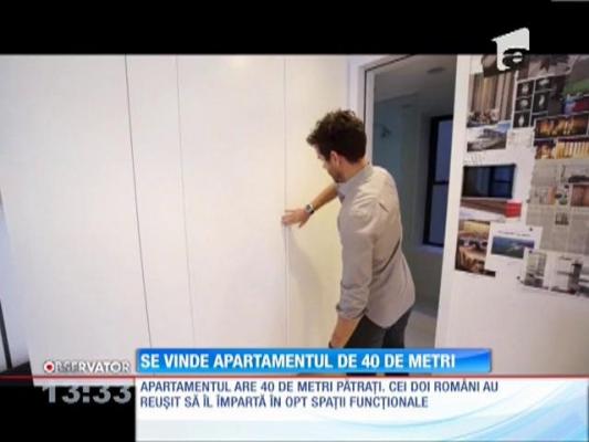 Se vinde apartamentul de 40 de metri