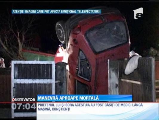Accident rutier grav, pe un drum din judeţul Cluj