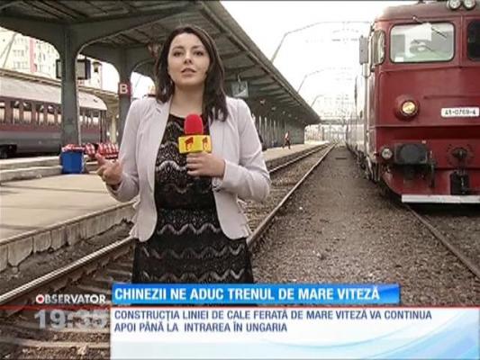 Chinezii vor să aducă trenurile de mare viteză în România!