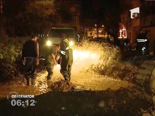 Dorel loveşte din nou! Cartier din Târgovişte, lăsat fără apă de un muncitor neglijent