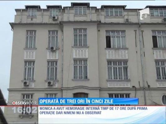 O tânără cu o sarcină extrauterină a fost operată de trei ori în cinci zile